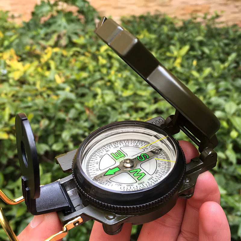 Aluminum Alloy Portable Army G - огляд і ціна Compass Lensatic