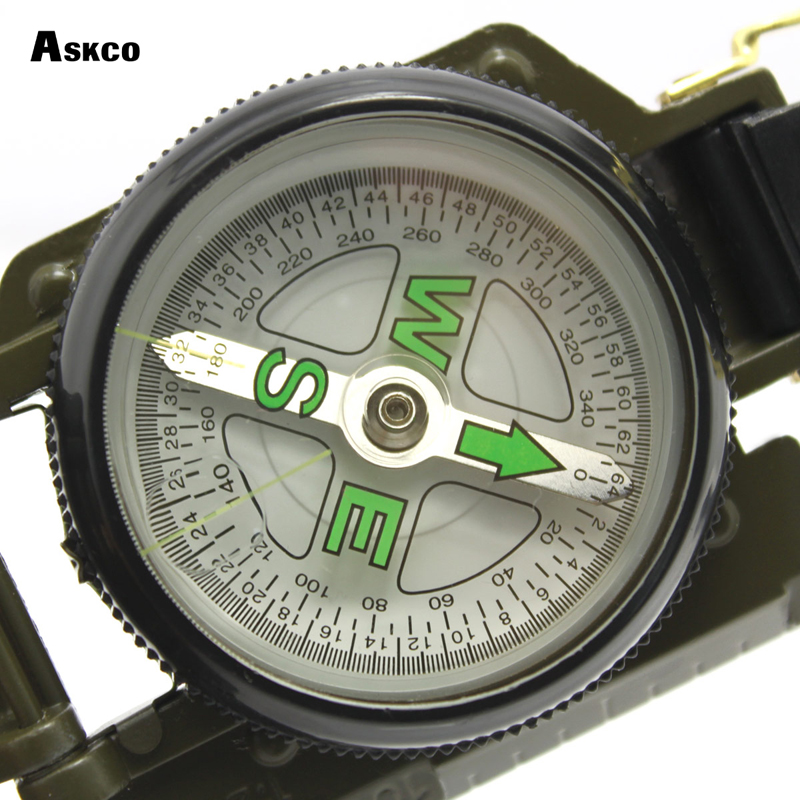 Aluminum Alloy Portable Army G - огляд і ціна Compass Lensatic